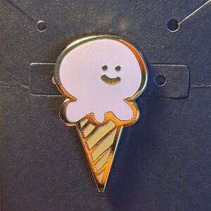 Ice cream cone pin